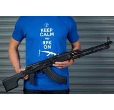 FIME Group T-Shirt Royal Blue Keep Calm And RPK On - XL