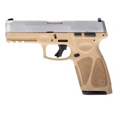 Taurus G3 Full Size Pistol 9mm 4" Barrel 15rd - Tan / Stainless
