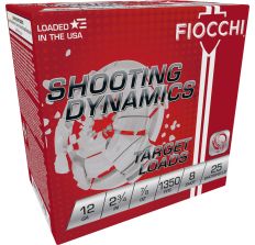Fiocchi 12SD78H8 Shooting Dynamics Target 12 Gauge 2.75" 7/8 oz 1350 fps 8 Shot - 25rd