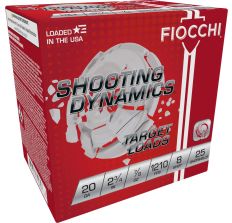 Fiocchi Shooting Dynamics Target 20 Gauge 2.75" 7/8 oz 8 Shot - 25rd