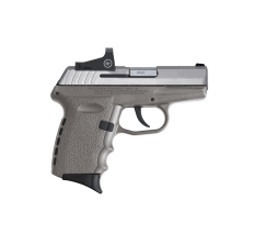 SCCY Industries CPX-2TTSGRD CPX-2 RD 9mm Luger 3.10" 10+1 Stainless Steel Slide Gray Polymer Grip NMS CTS-1500 Red Dot