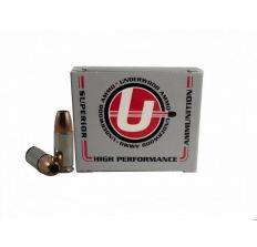Underwood Ammo 9mm Luger Handgun Ammo - 124 Grain +P Bonded Jacketed Hollow Point
