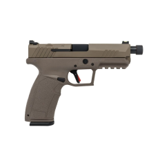 Tisas PX-9 Duty Pistol 9mm 4.7" 20rd Optics Ready - FDE