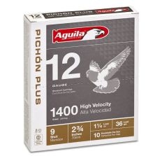 Aguila Ammunition PICHÓN PLUS 12ga Birdshot 2.75 inch Shotgun Shells #9 Shot - 10rd Box