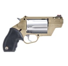 Taurus Public Defender Revolver FDE 45 Colt / 410 Ga 2.5" Barrel 5rd Fiber Optic Sight Poly Frame