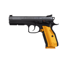 CZ Shadow 2 9mm Pistol Black with  Orange Aluminum Grips 17rd