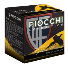 Fiocchi Golden Pheasant Shotshells 12ga 2.75" 1-3/8oz 4 Shot 25rd Box