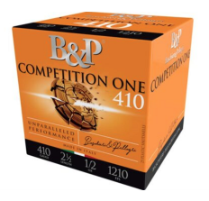 B&P Shotgun 410 Ammunition Competition 1 2.5" #8 25rd