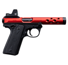 Ruger Mark IV 22/45 Lite 4.4" Red W/ Riton Red Dot 22LR - 10rd