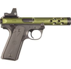 Ruger Mark IV 22/45 Lite 4.4" Green W/ Riton Red Dot 22LR - 10rd