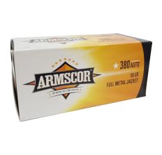 Armscor Pistol Value Pack 380 Auto 95 Grain FMJ 100rd