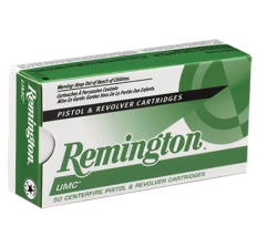 Remington UMC 9mm Ammunition 147gr MC - 50rd Box