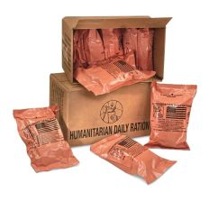 US Military Surplus MRE HDR Humanitarian Meals Date Packaged 10/22