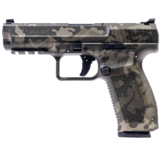 CANIK Creations TP9 Elite 9mm 4.46" 18rd Pistol - Woodland Green