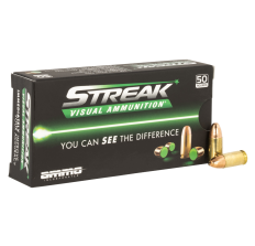Ammo Inc Green Streak Visual Ammunition 9mm 115gr FMJ 50rd