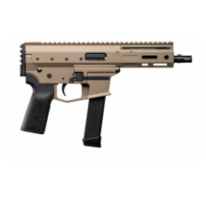 Angstadt Arms MDP-9 Billet Aluminum 9mm Roller-delayed AR 6" Pistol 17rd - FDE - CLOSEOUT!