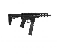 Angstadt Arms UDP-45 Billet Aluminum AR Pistol Black .45ACP 6" barrel 5.5" M-LOK Rail w/SBA3 Brace Accepts Glock Mags