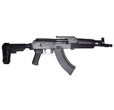 Pioneer Arms Polish Hellpup Elite AK-47 Pistol Black 7.62x39 11.7" Barrel Optic Rail SBA3 Brace