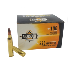 Armscor .223 Remington Rifle Ammunition 62gr FMJ 1200rd Box