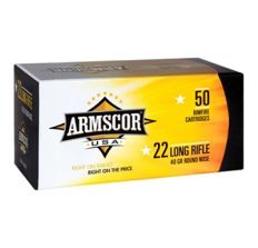 Armscor Rimfire Ammunition 22LR 40gr Solid 50rd