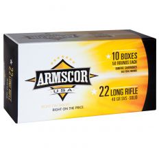 Armscor 22LR 500rd Brick 40gr Standard Velocity Solid Point