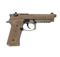 Beretta M9A3 FDE 9mm Pistol 4.9'' threaded barrel w/ Trijicon night sights (3) 17rd mags JS92M9A3M