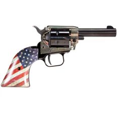 Heritage Barkeep Revolver Simulated Case Hardened .22 LR 3.6" Barrel 6rd US Flag Grips