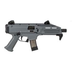 CZ SCORPION EVO 3 S1 9mm Pistol 7.72'' barrel threaded 1/2X28 (2) 20rd mags Gray *MANUFACTURER REBATE AVAILABLE*