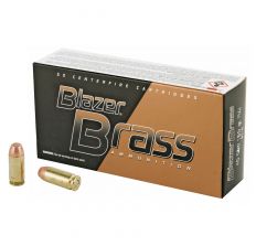 Blazer Brass Ammunition 40S&W 165gr FMJ 50rd box