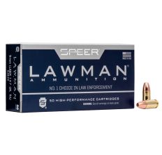 Speer Lawman Ammunition 9mm 147gr TMJ 50rd