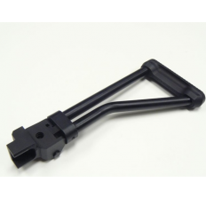 CNC WARRIOR STOCK - 25362 AK/Saiga Stamped 8'' LH Sidefolder - Tubular stock w/ adapter
