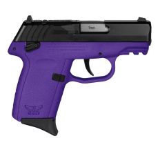 SCCY CPX-1 Gen 3 Sub-Compact Pistol Black / Purple 9mm 3.1" 10rd Ambidextrous Safety Red Dot Ready