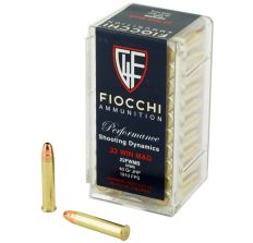 Fiocchi Rimfire Ammunition 22 WMR 40gr JHP 50rd