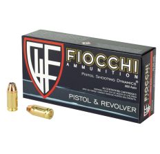 Fiocchi Handgun Ammunition 380ACP 90gr JHP Jacketed Hollow Point 50rd Box