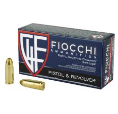 Fiocchi Ammunition 9mm Luger 115gr FMJ - 50rd Box