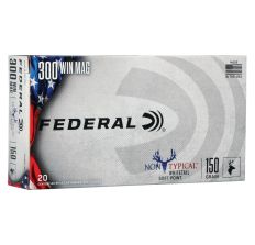 Federal Rifle Ammunition Non Typical 300 Winchester 150Gr Soft Point 20 Round Box
