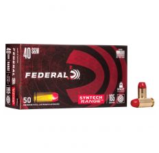 Federal Syntech Pistol Ammunition 40S&W 165gr Total Synthetic Jacket 50rd