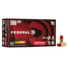 Federal Syntech 9mm 150gr TSJ Total Synthetic Jacket 50rd