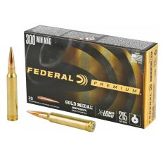 Federal Premium Rifle Ammunition 300 Winchester Magnum 215gr Berger 20rd
