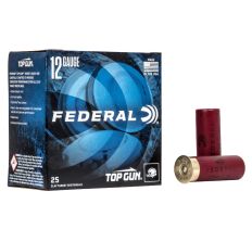 Federal Top Gun 12ga Target Load 2-3/4" 1oz #7.5 shot 250rd Case