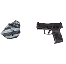 Taurus G3C Compact 3.2" 9mm 10rd Pistol - Black w/ BW MFT Flag Holster
