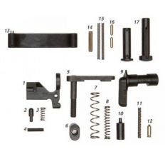 Geissele AR15 Mil-Spec Lower Parts Kit - No Grip | No Trigger 
