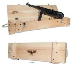 ATI GSG MP-40 Pistol Black 9mm 10.8" Barrel w/Wooden Crate