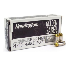 Remington Golden Saber Performance 9mm 124 Grain Bonded Jacket Hollow Point - 50rd