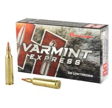 Hornady Varmint Express Rifle Ammunition 22-250 55gr V-Max 20rd