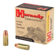 Hornady Custom Self Defense Handgun Ammunition 9mm Luger 147gr XTP 25rd