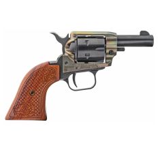 Heritage Barkeep Revolver - Simulated Case Hardened .22 LR 2.68" Barrel 6rd Custom Scroll Wood Grips ** $30 Manufacturer Mail-In Rebate **
