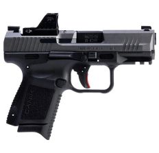 CANIK TP9 Elite Sub Compact Pistol Black 9mm 3.6" Barrel 12rd/15rd Mag Full Accessory Kit Includes MeCanik MO1 Optic
