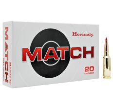 Hornady Match Ammunition 6mm ARC 108gr ELD Match 20rd