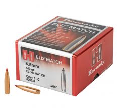Hornady ELD-M Match 6.5mm 140gr 100rd Bullets